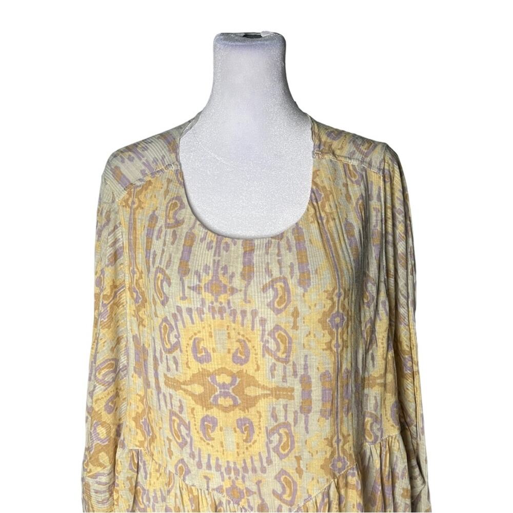 Free People This Is It Tunic Parchment Combo sz XS OB1355329 - Picture 8 of 15